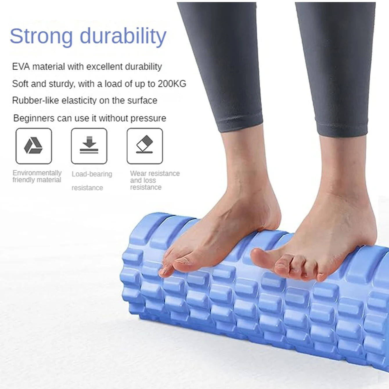 Thin leg artifact 33cm Yoga Column Foam Axis Massage roller Back Muscle  MassageThe grid Back training Muscle relaxation